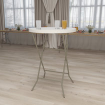 Narrow on sale folding table